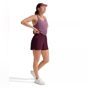 allbirds Women's Natural Run Shorts Aubergine Size 3XL